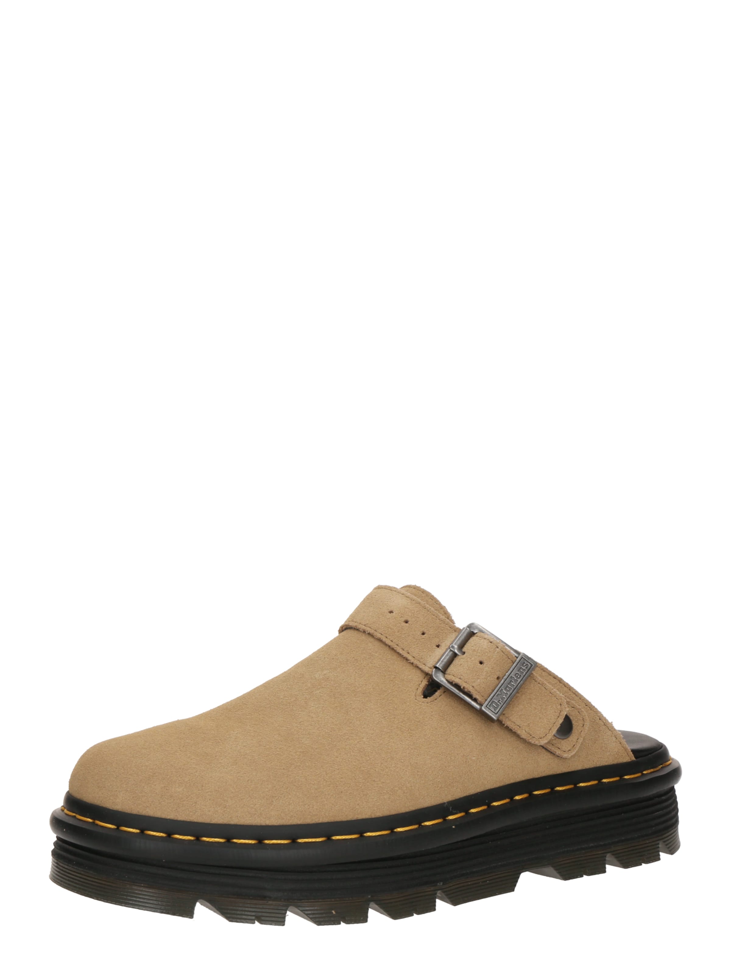 Dr. Martens - Zuecos 'ZebZag' en gris: frente