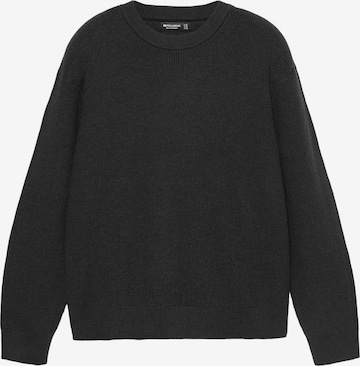 Pull&Bear Pulover | črna barva: sprednja stran