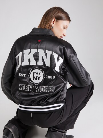 DKNY Prehodna jakna | črna barva