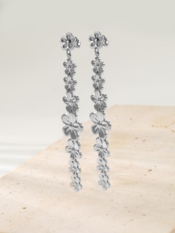Hey Happiness Ohrringe 'Daisy Cascade' in Silber