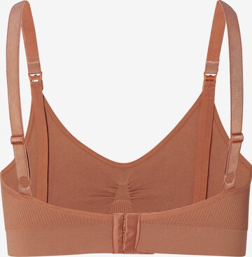 Noppies Bralette Nursing bra 'Hura' in Brown