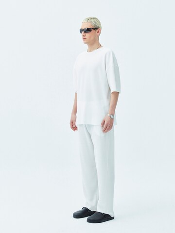 Loosefit Pantalon VAMOS CLO en blanc