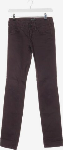 Karl Lagerfeld Pants in XS x 34 in Purple: front