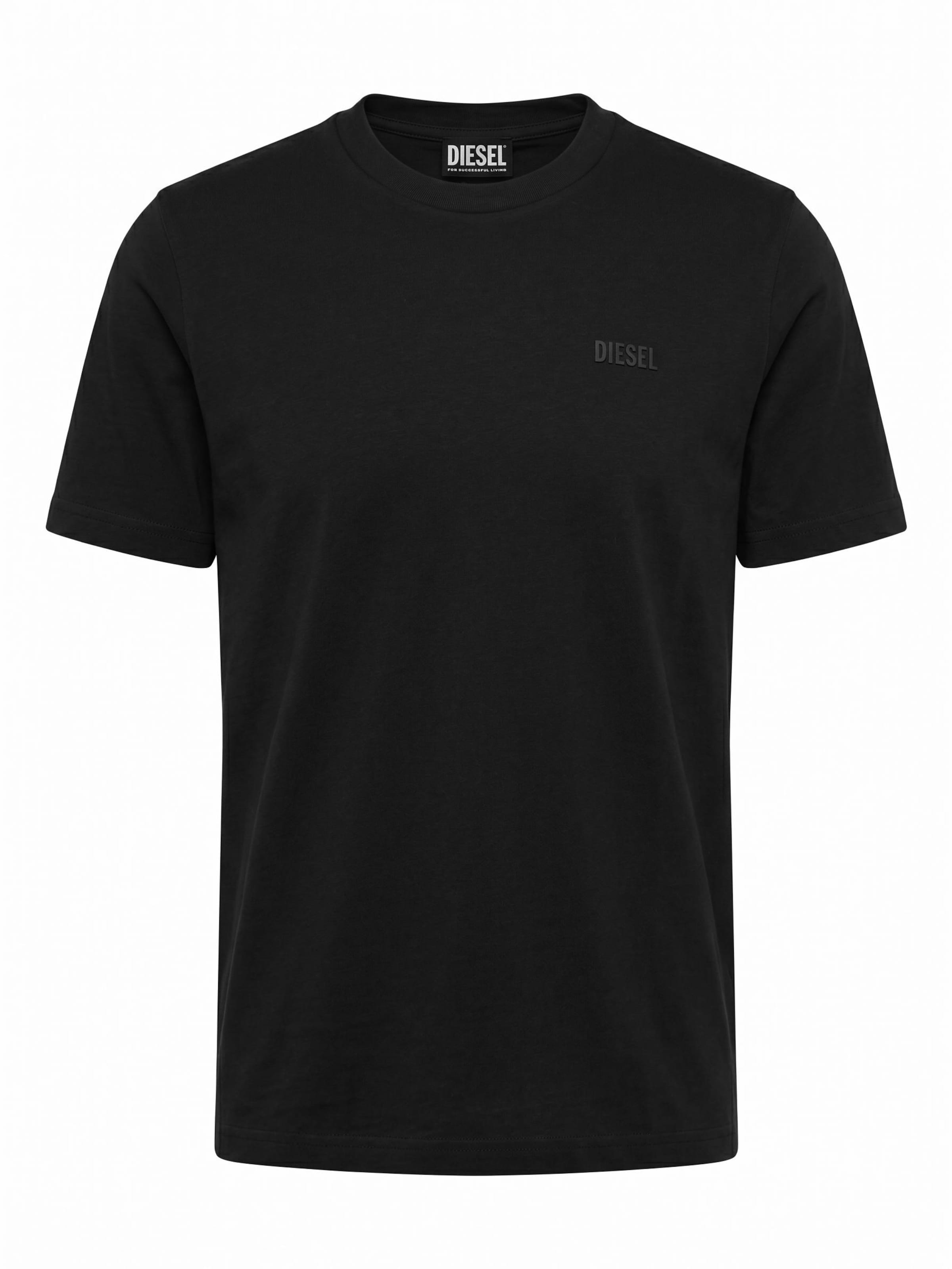 T-Shirt 'T-JUST 250121' DIESEL en noir : devant
