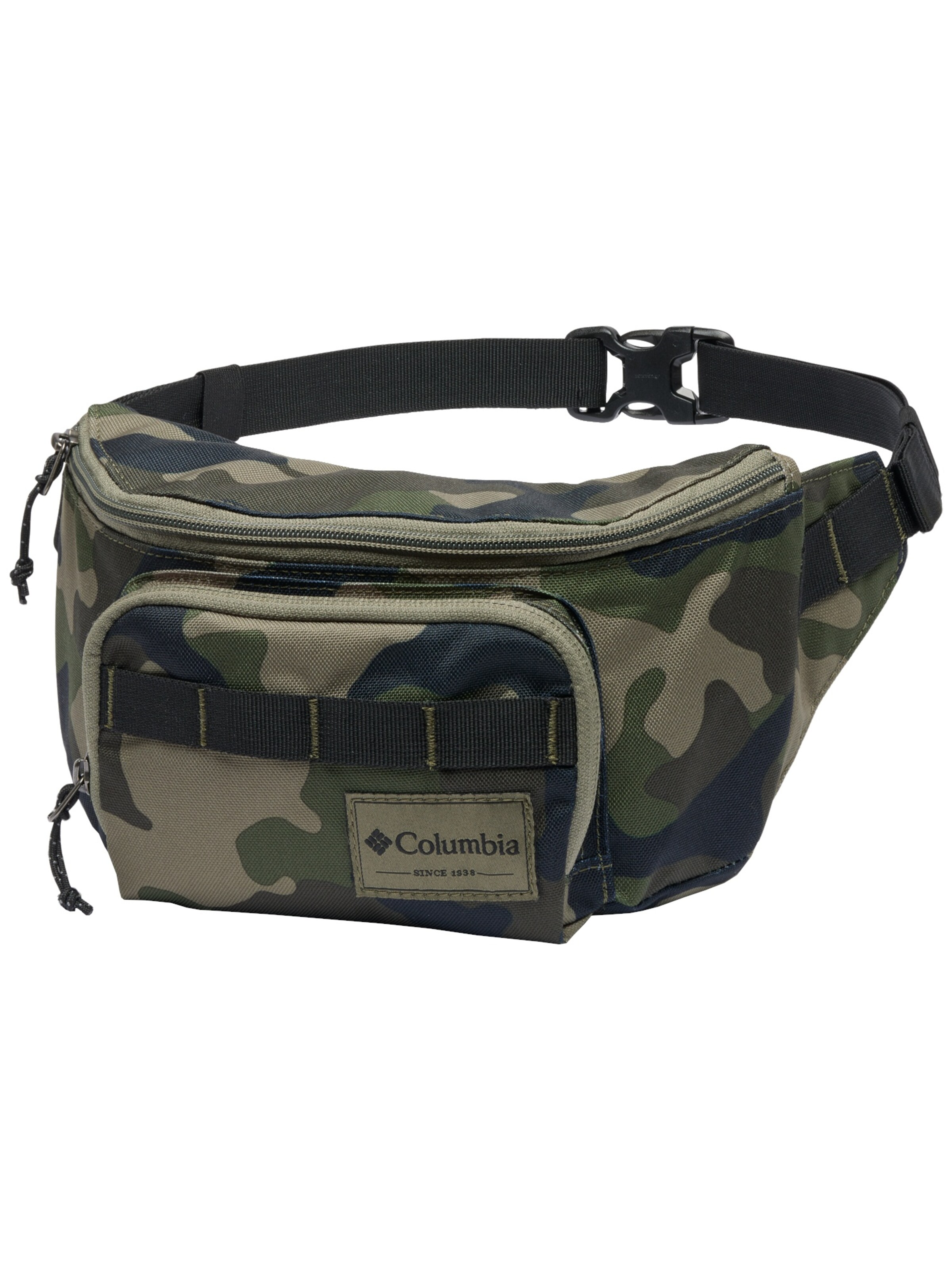 COLUMBIA Athletic Fanny Pack in Green: front