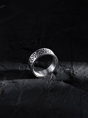 REYTEL Ring 'STONE WALLS' in Zilver