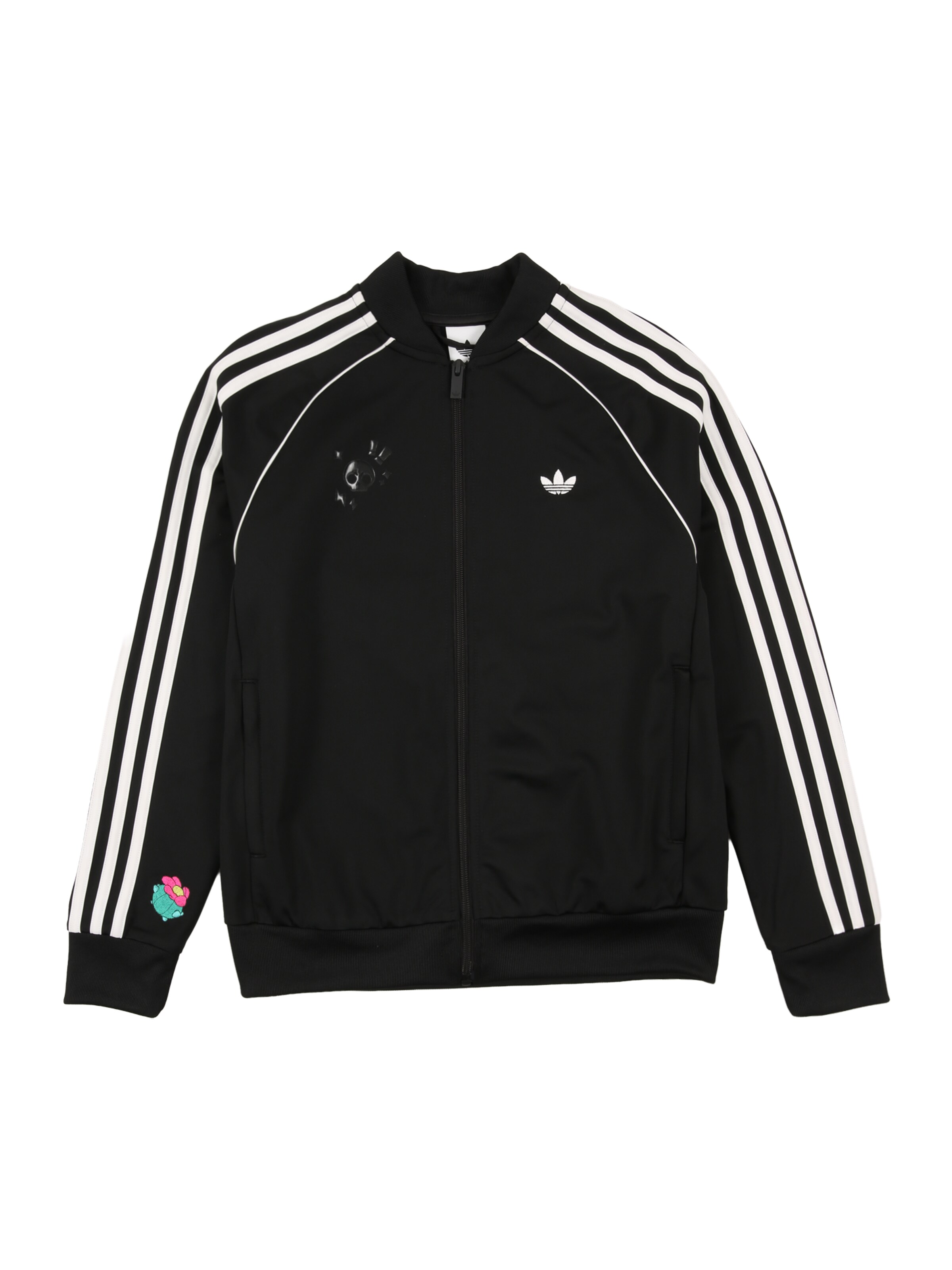 ADIDAS ORIGINALS - Casaco meia-estação em preto: frente
