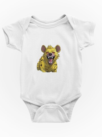 amorubi.com Dupačky/body 'Crazy Hyena' – bílá