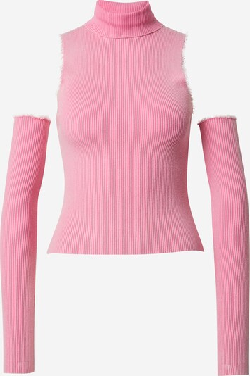 OUT OF ORBIT Gebreide top 'Cara' in de kleur Pink, Productweergave