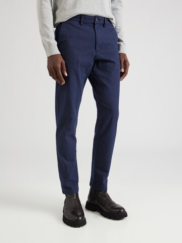 SELECTED HOMME Regular Chino Pants 'Miles' in Blue: front