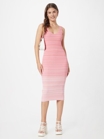 Staud Knitted dress 'DANA' in Pink