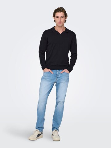 Only & Sons Sweater 'Coby' in Black