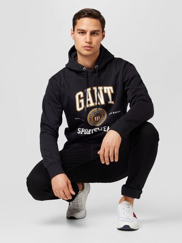 GANT Sweatshirt i sort