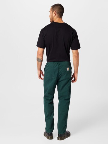 Carhartt WIP - Loosefit Calças 'Flint' em verde