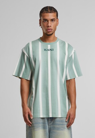 T-Shirt Karl Kani en vert : devant
