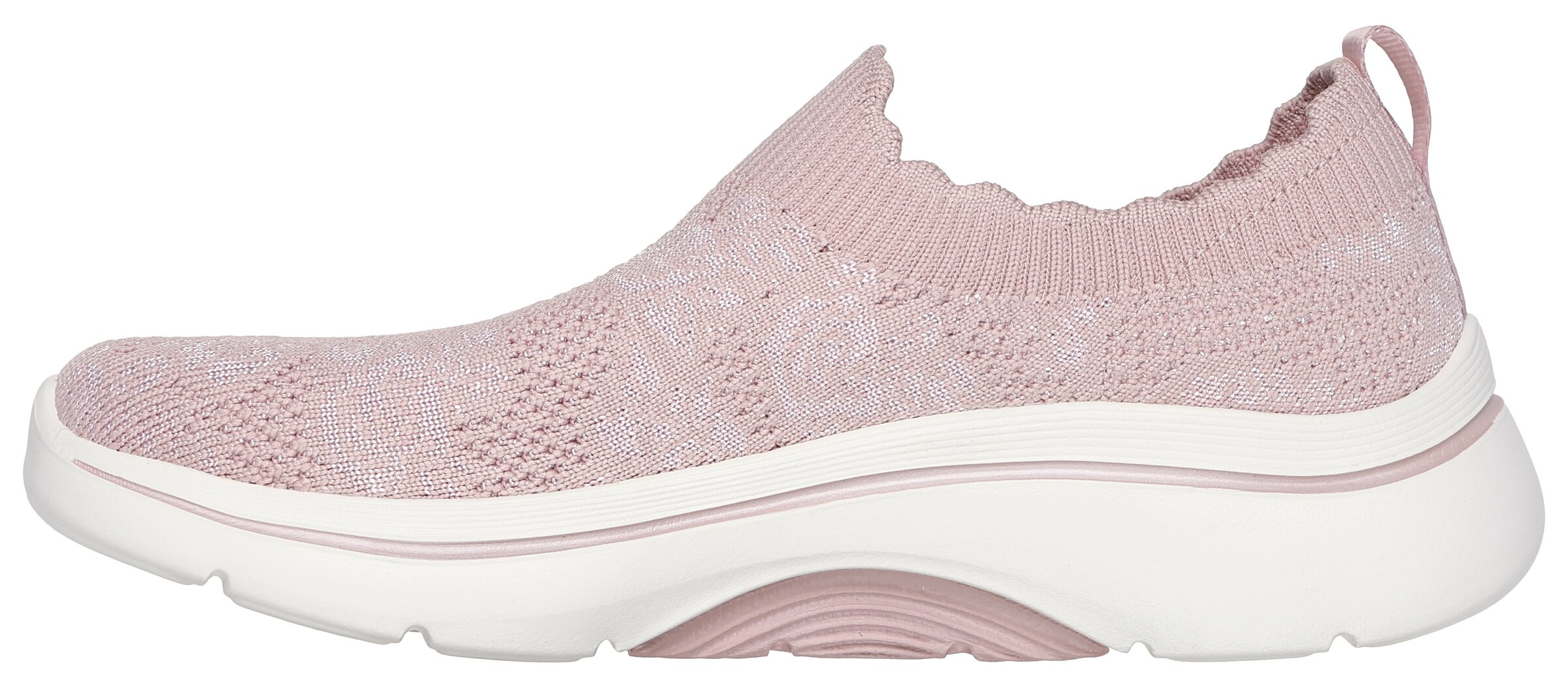 SKECHERS Slip-Ons in Purple: front