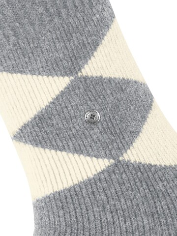 BURLINGTON Socken 'Cosy Argyle'‌‌‌ in Grau