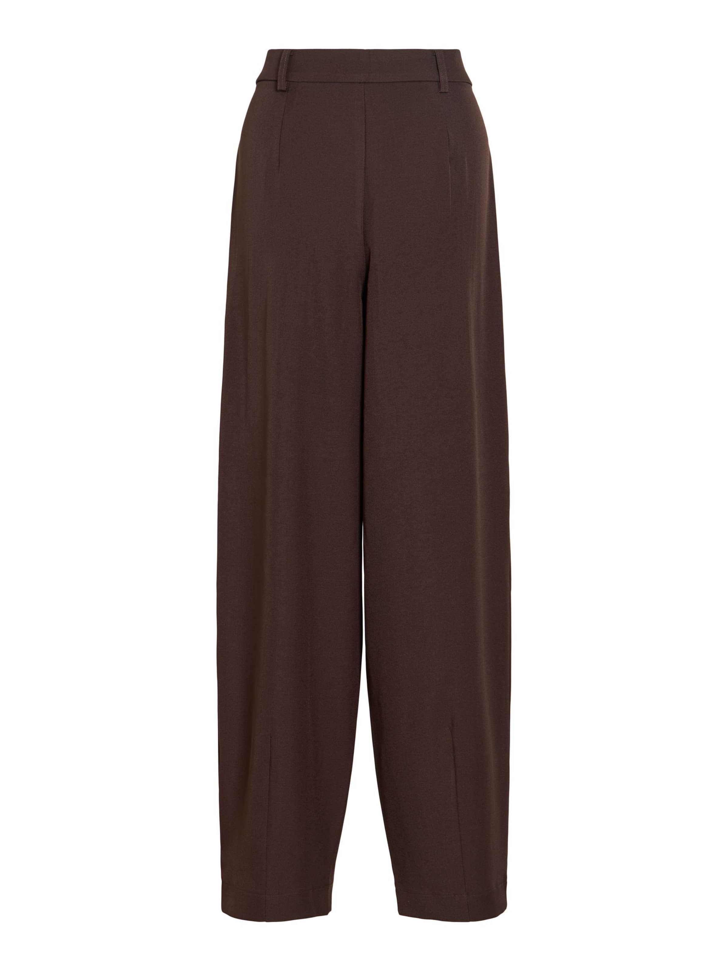 VILA Vat Bandplooibroek 'VIHelen' in Bruin