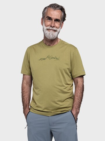 T-Shirt fonctionnel 'Circ Sulten' Schöffel en vert : devant