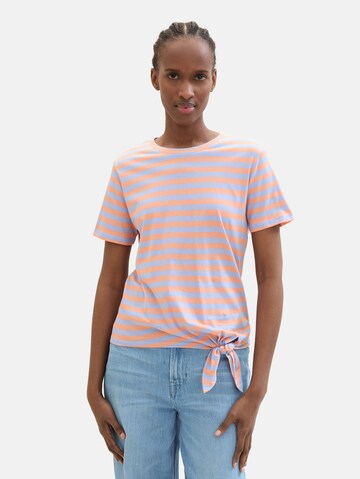 TOM TAILOR DENIM Shirt in Blauw: voorkant