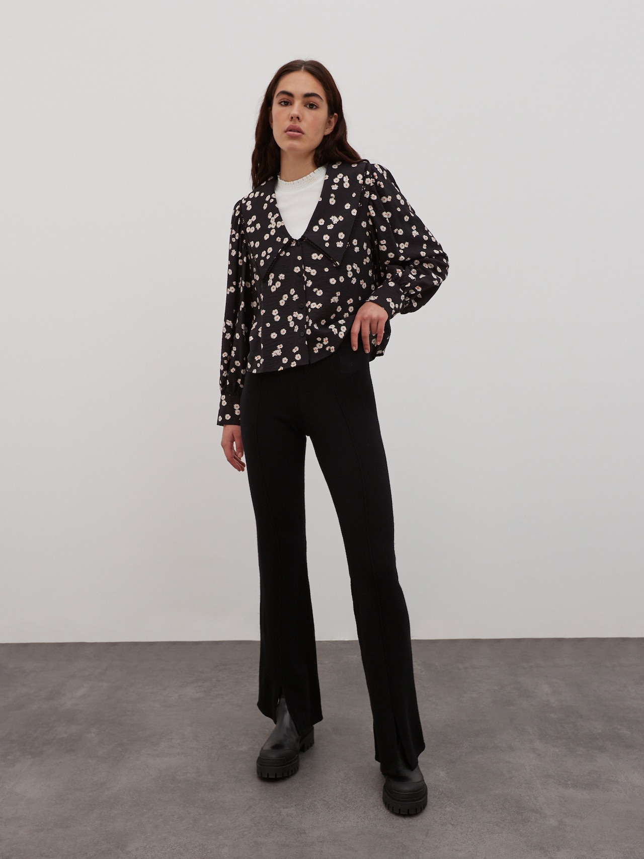 EDITED Produkte Hose 'Lynn' schwarz