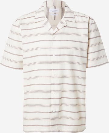 Cămașă de la Lindbergh pe maro: față