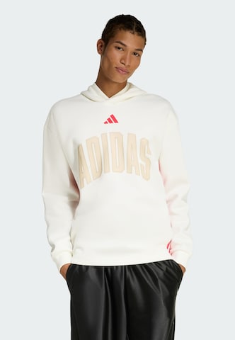 ADIDAS SPORTSWEAR Sportsweatshirt 'Stadium' in Wit: voorkant
