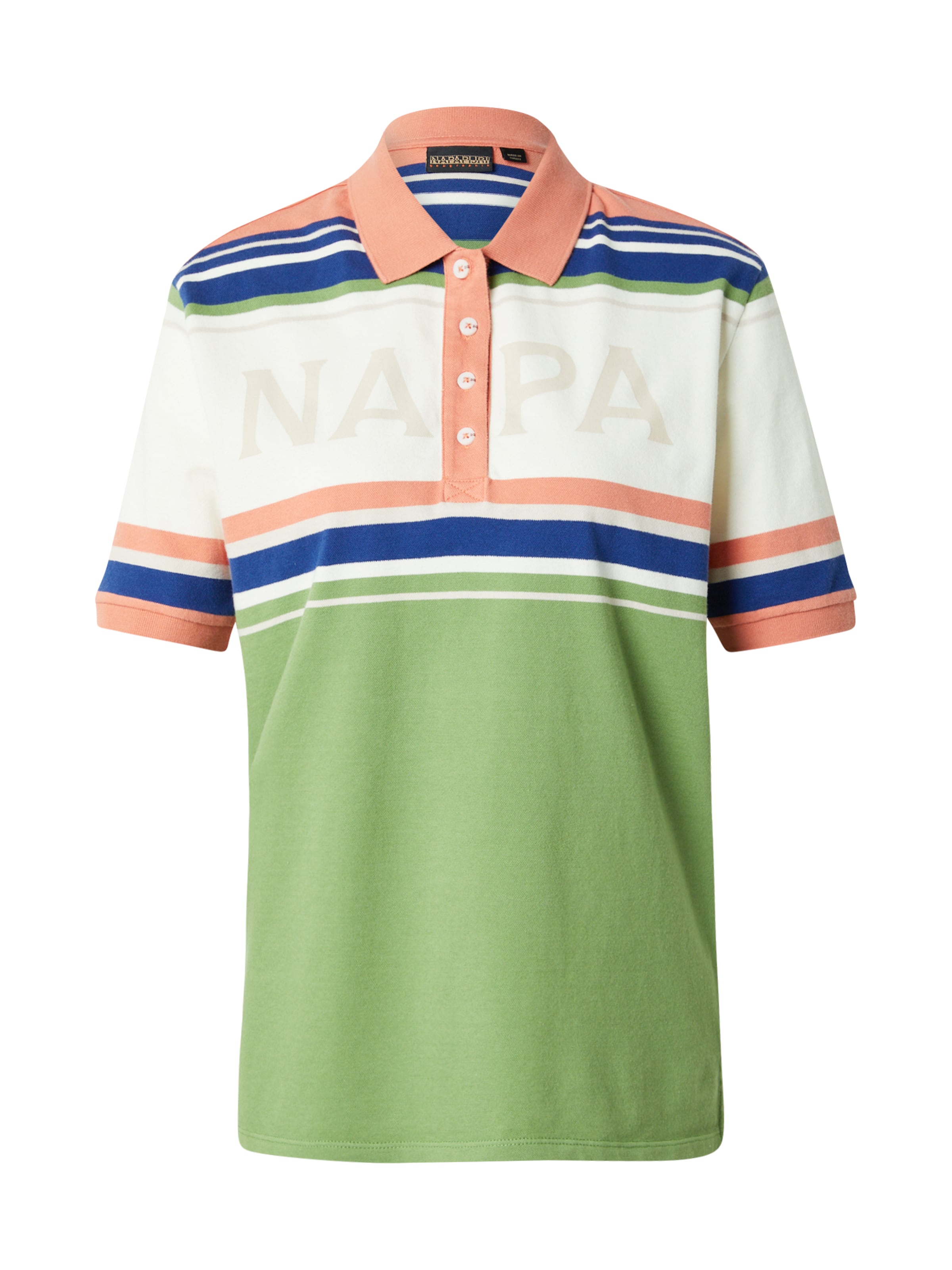 NAPAPIJRI Футболка 'AULLA' в Зеленый: спереди