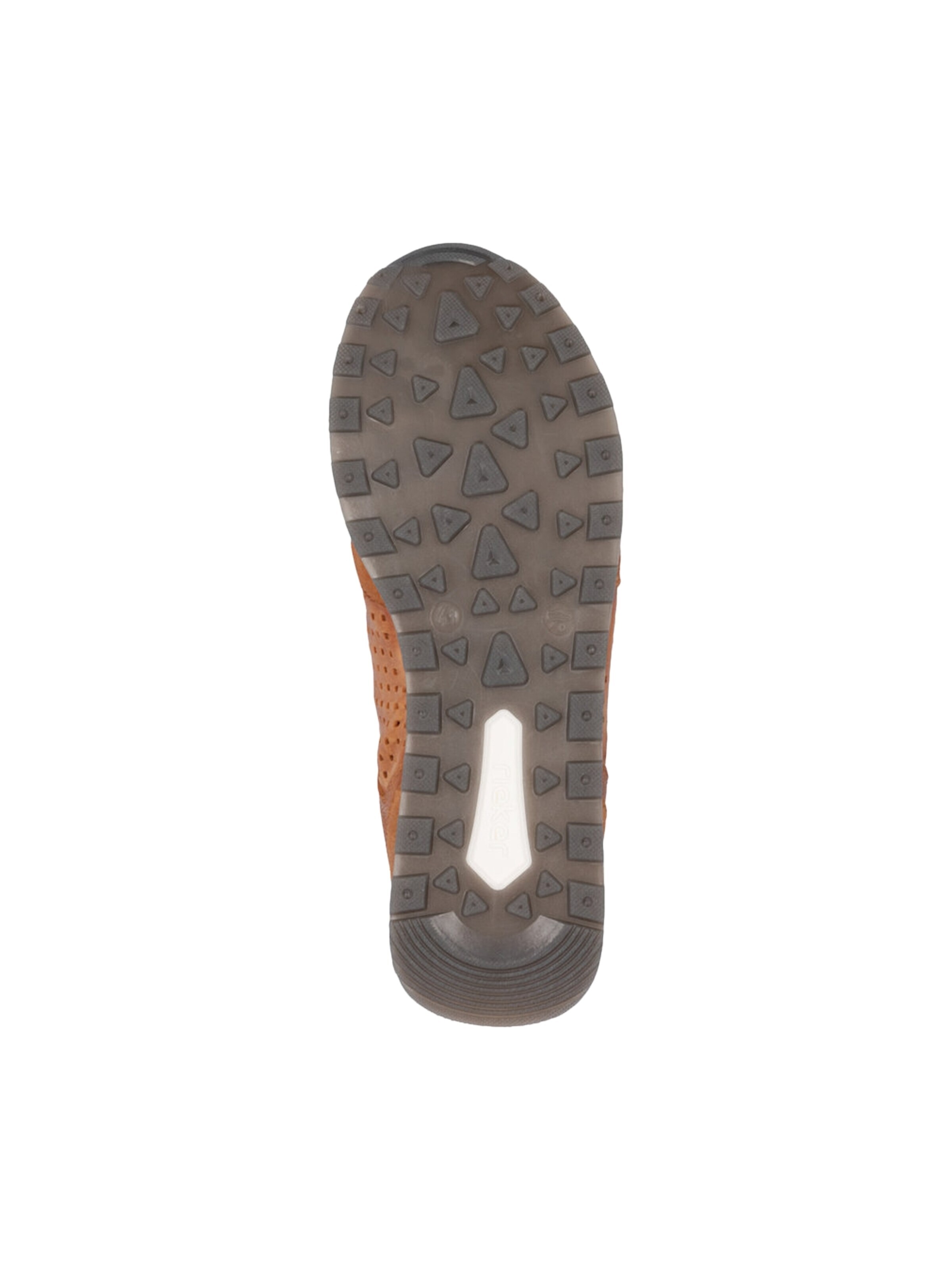 Rieker - Calzado deportivo con cordones 'Sneaker aus Sheepsuede-Leder' en marrón