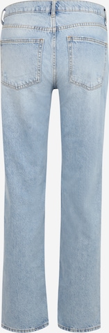 Gina Tricot Petite Bootcut Jeans '90s' in Blau