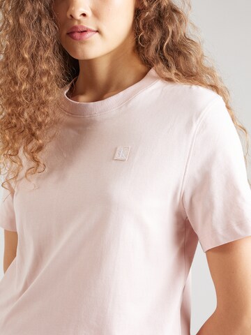 Calvin Klein Jeans T-shirt i rosa