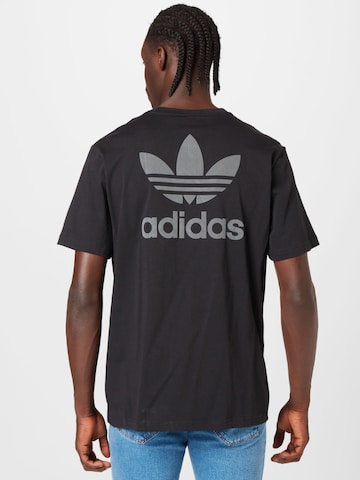 ADIDAS ORIGINALS - Camisa 'Trefoil Series Street' em preto
