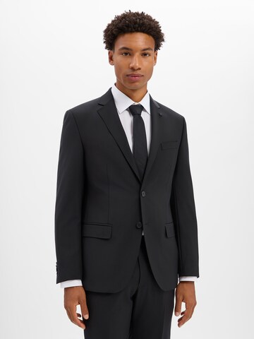 Karl Lagerfeld Regular Business Blazer in Black: front