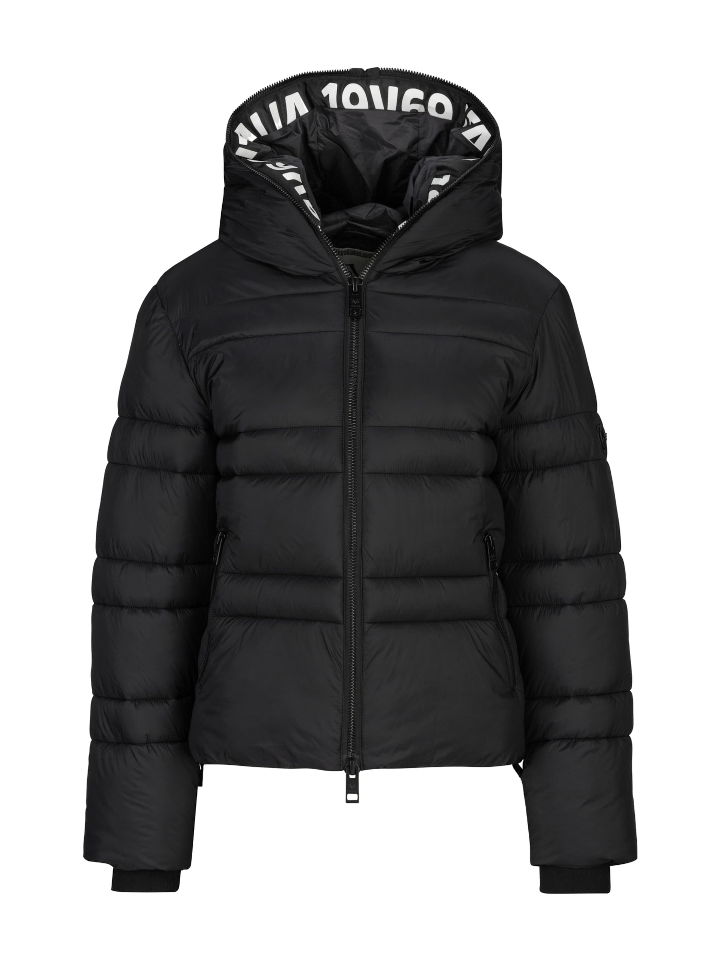 19V69 ITALIA Winterjas 'Annina' in Zwart: voorkant