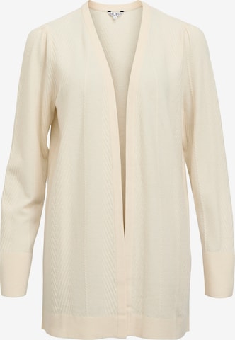 Cardigan 'Luna' OBJECT en blanc : devant