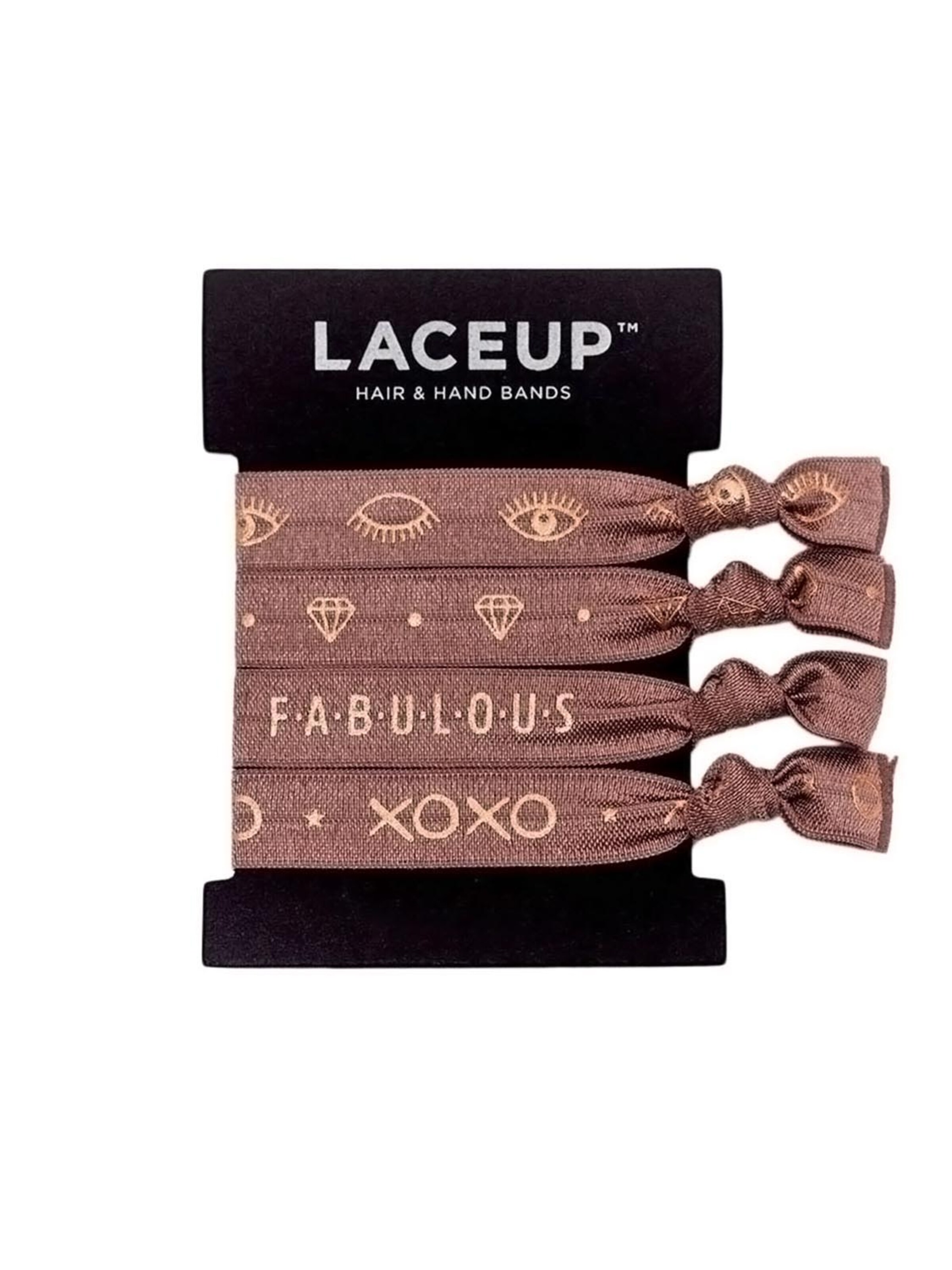 Bracelet 'Ginger Snap' Laceup en marron