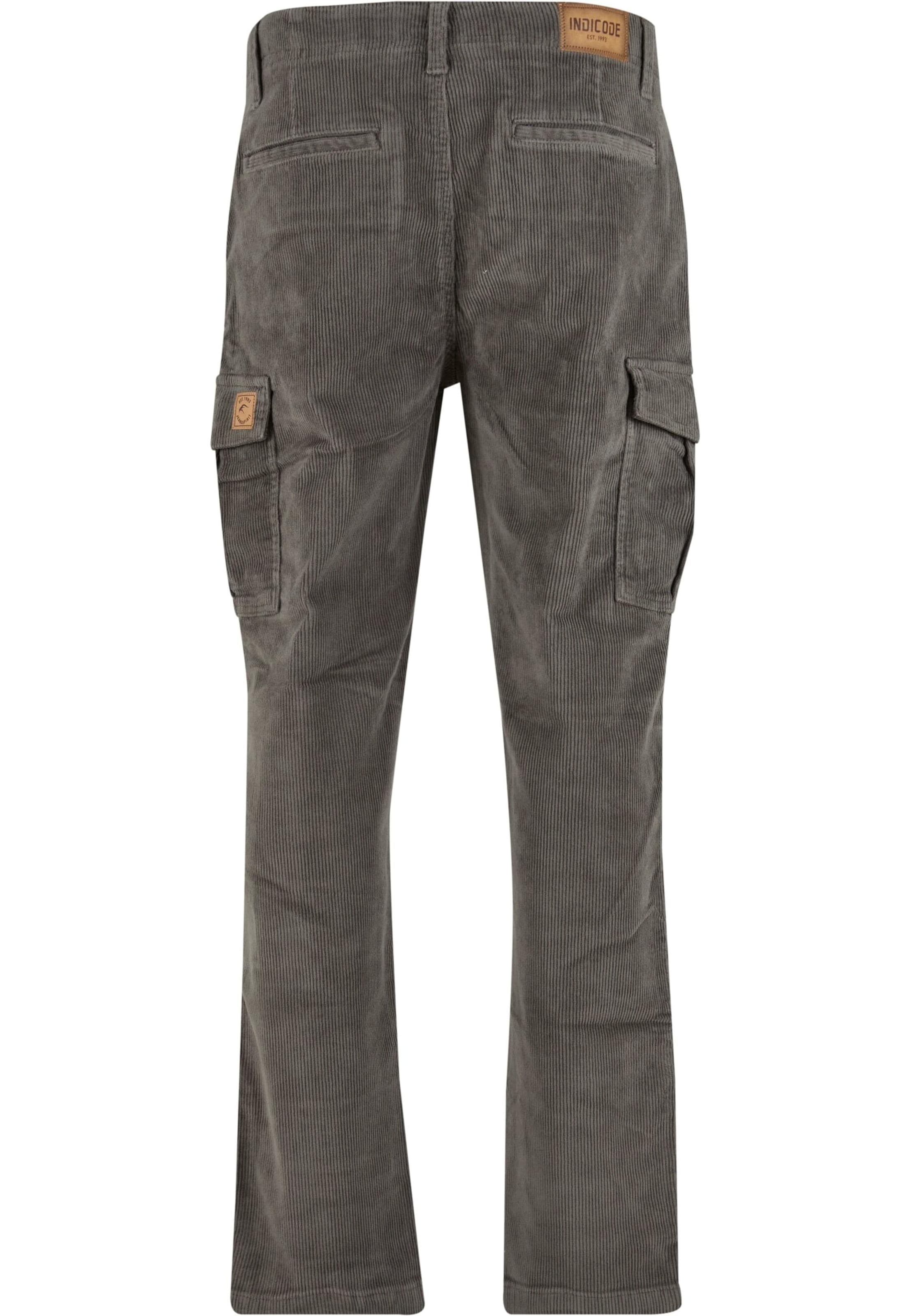 Regular Pantalon INDICODE JEANS en gris