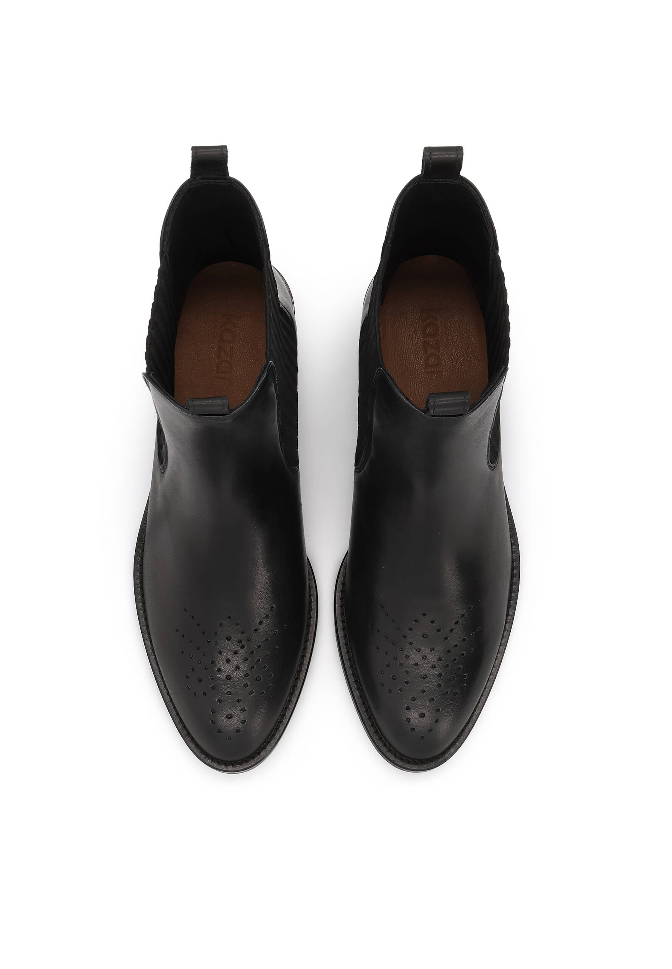 Kazar Botki w kolorze czarny