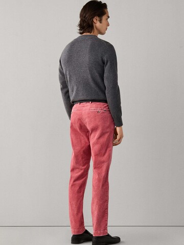 Hackett London Regular Chinohose in Rot