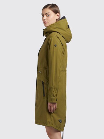 khujo Between-seasons coat 'Nanda5' in Green