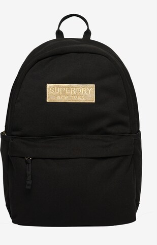 Superdry Rucksack 'Luxury Montana ' in Schwarz: predná strana