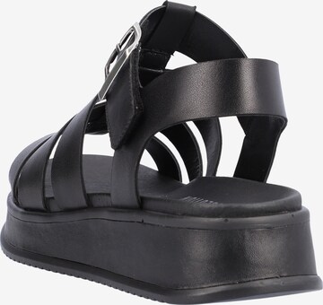 Rieker EVOLUTION Strap Sandals in Black