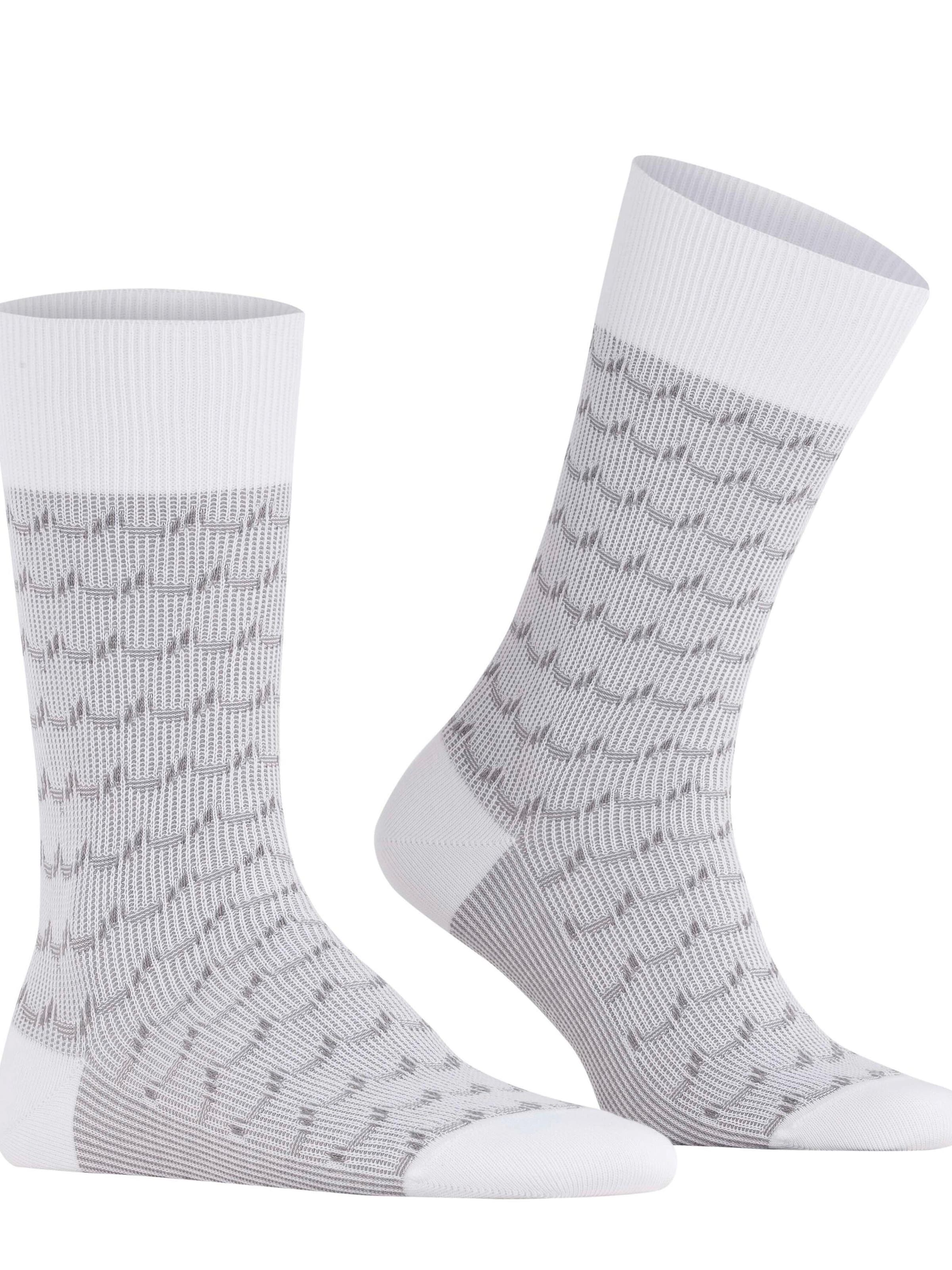 FALKE Socks 'Sea Rock' in White