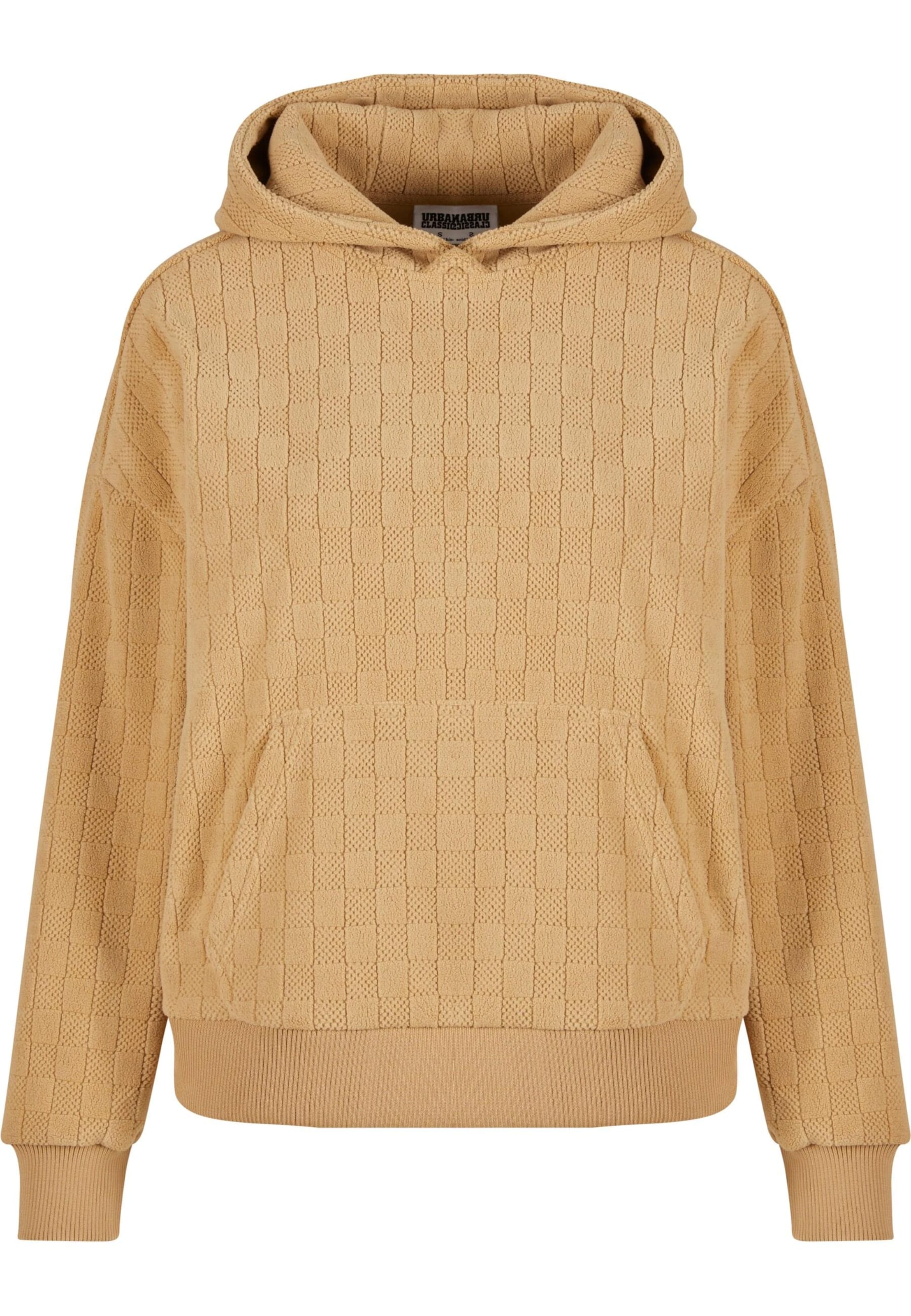 Urban Classics Mikina – béžová: přední strana