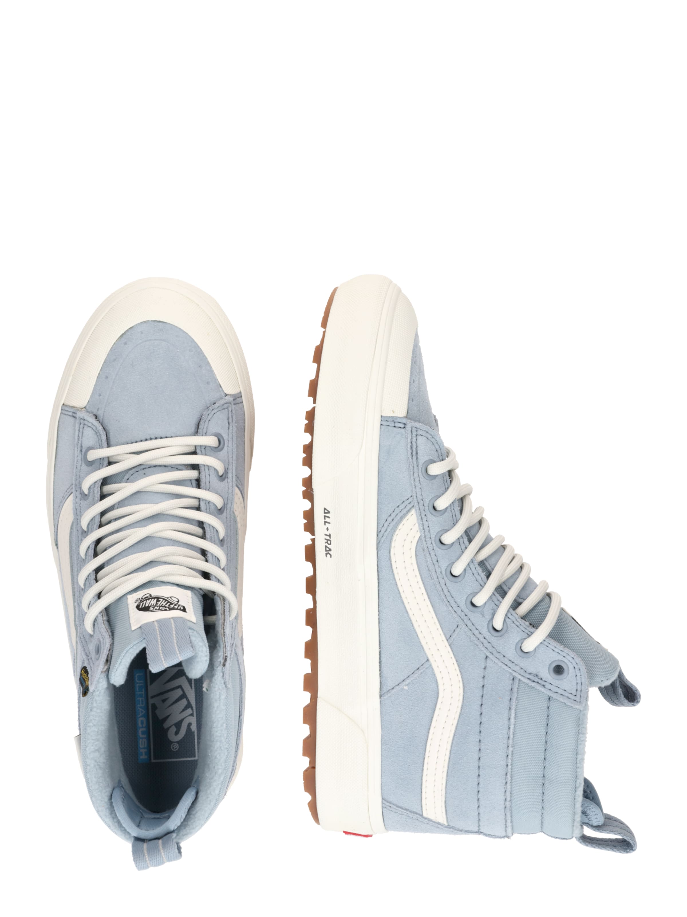 Baskets hautes 'MTE Sk8-Hi' VANS en bleu : sur le côté