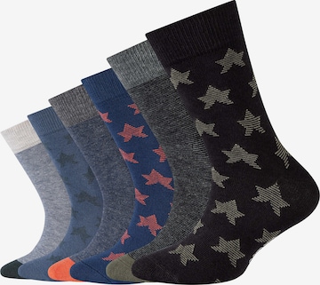 camano Socken in Blau: predná strana