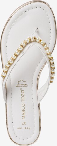 MARCO TOZZI T-Bar Sandals in White