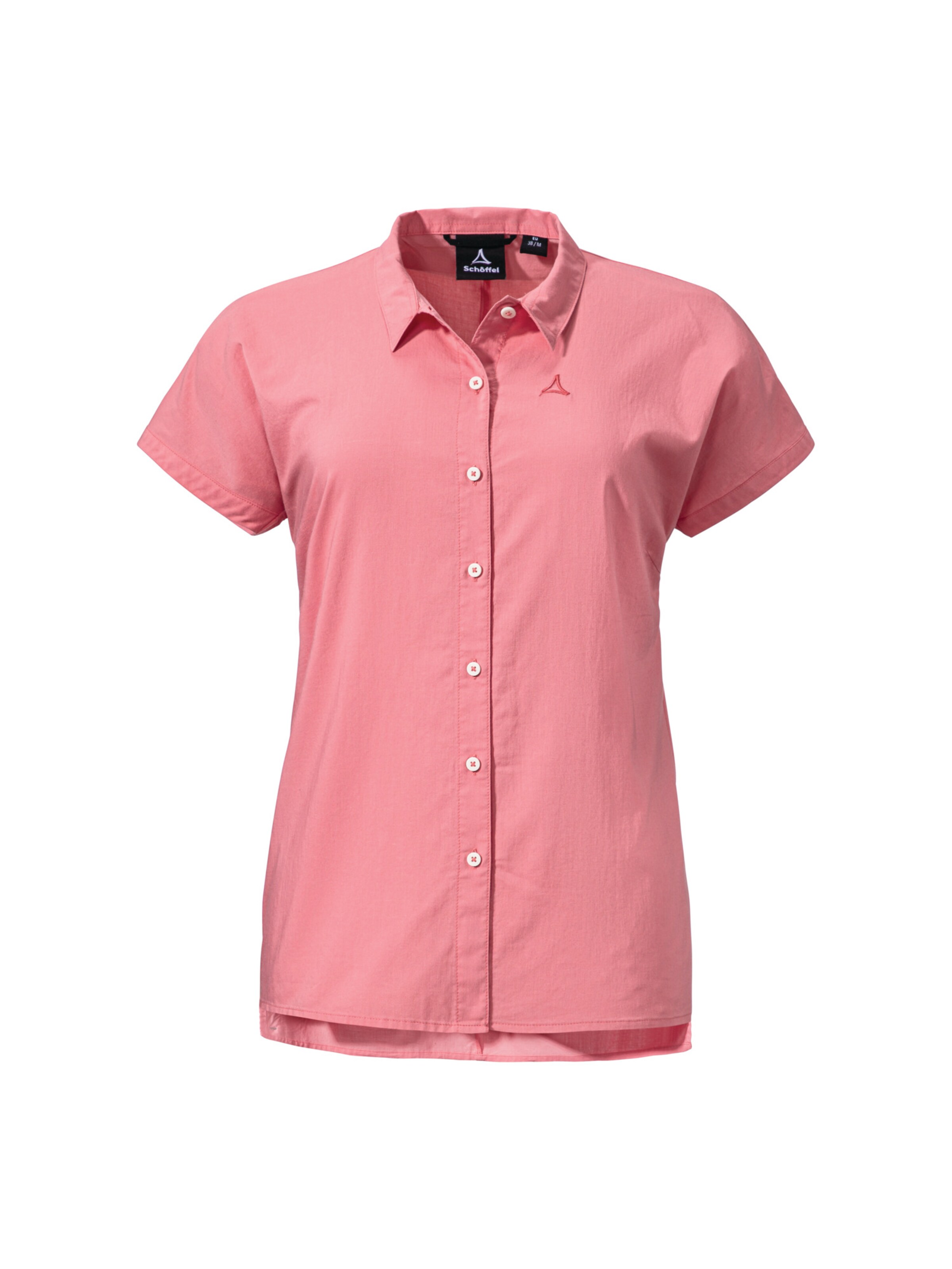 Schöffel Athletic button up shirt 'Palma L' in Pink: front