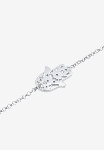 ELLI Bracelet 'Hamsa Hand Fatima' in Silver