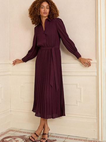 love & roses Shirt dress in Red